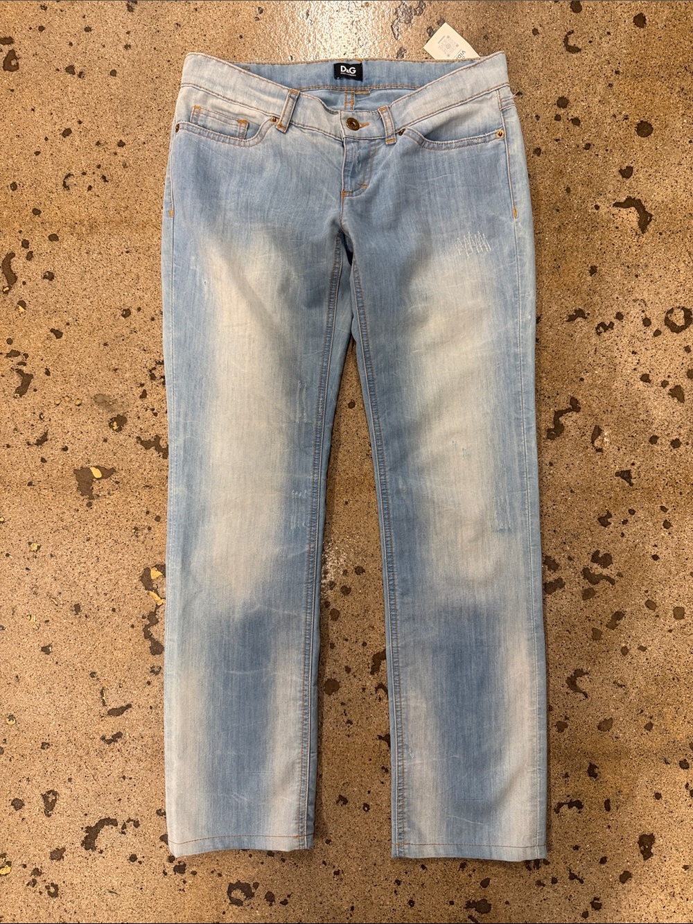 D&G Light Blue Straight-Leg Women's Jeans
